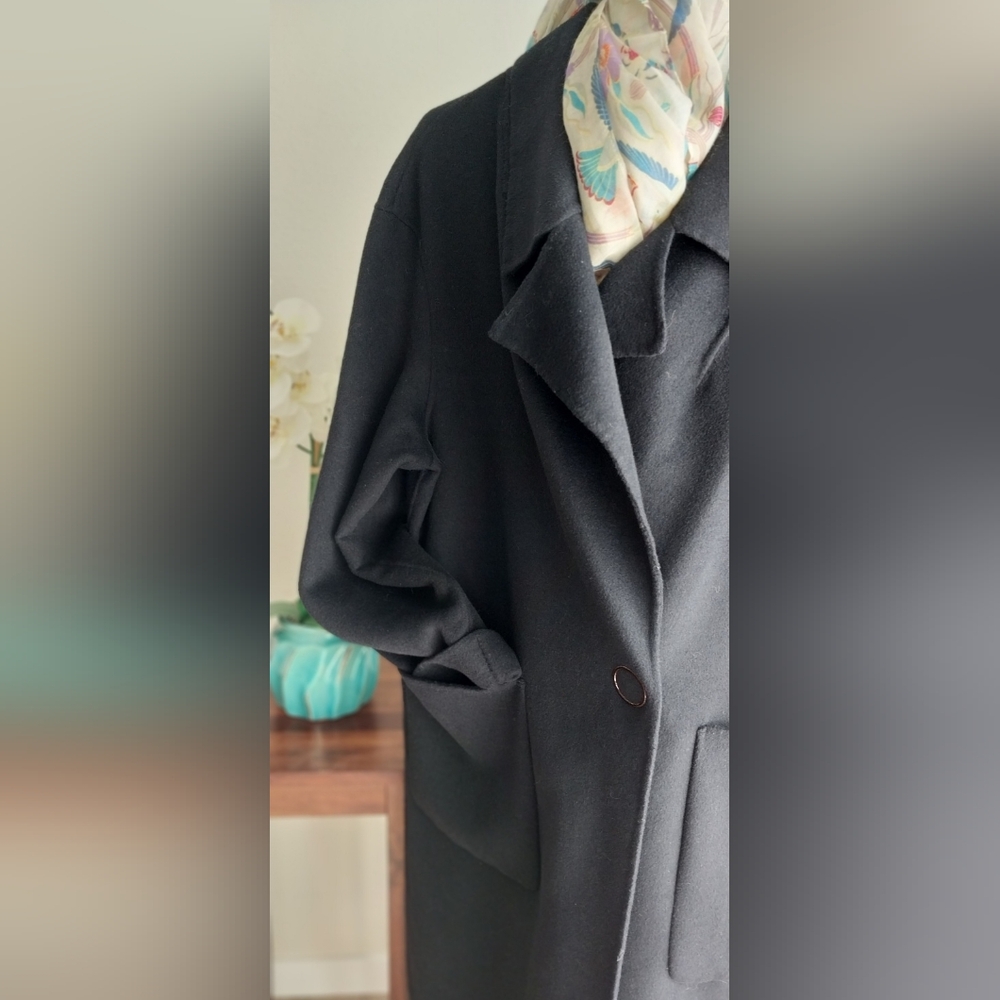 Autograph - Timeless Oversized Navy Coat - Picture 4 of 4